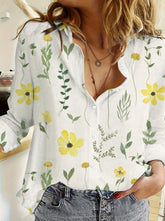 Women's Spring Summer Long Sleeve Casual Shirt