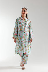 Ethnic 2 Piece Printed Suit - E6005