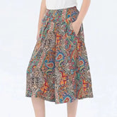 Summer New Chiffon Casual Cropped Loose Pants