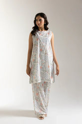 Ethnic 2 Piece Printed Suit - S7E6389