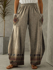 Western Europe And America Wide Leg Loose Women's Pants
