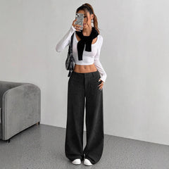 Corduroy Pants Women's Loose Fashion Casual Pants