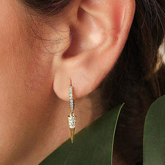 Geometric Fashion Brand Minority Design Earrings
