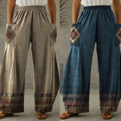 Western Europe And America Wide Leg Loose Women's Pants