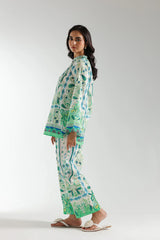 Ethnic 2 Piece Printed Suit - E5970B