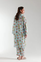 Ethnic 2 Piece Printed Suit - E6005